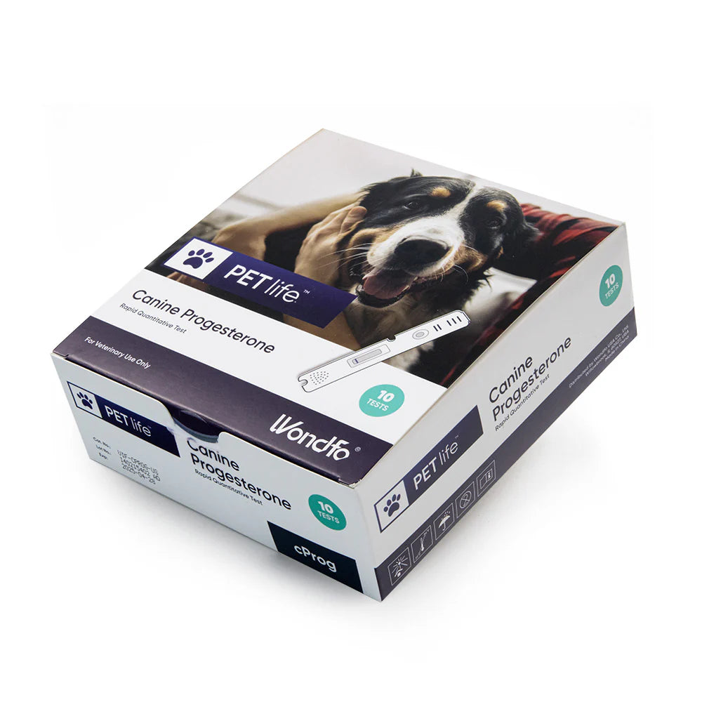 PETlife Canine Progesterone Rapid Quantitative Test Strip (10 count)